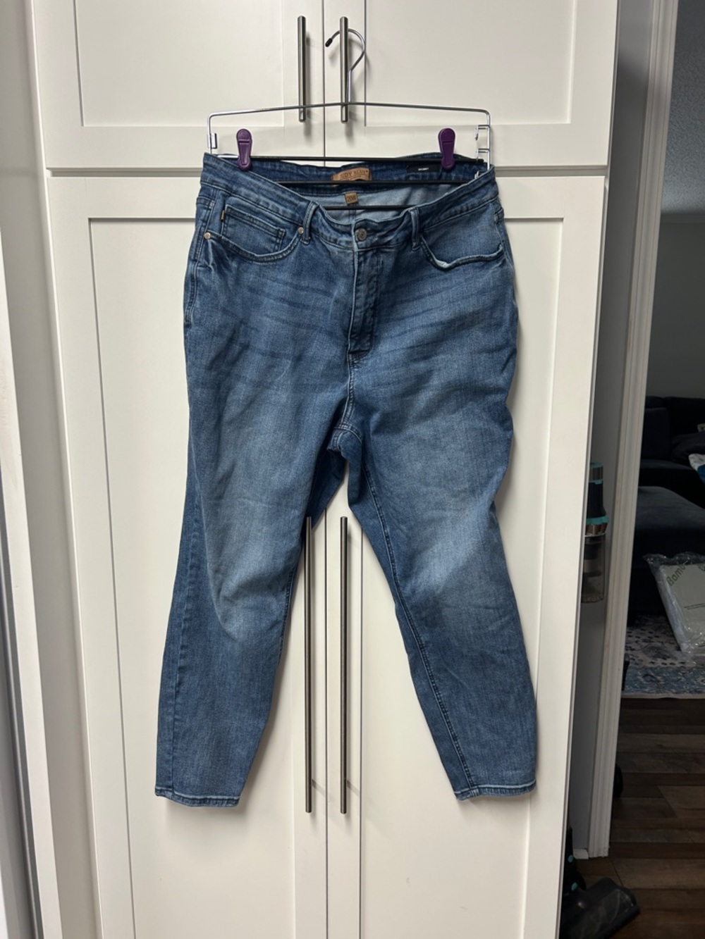 Judy Blue Medium Blue Boyfriend Jeans size 20 W style JB88679